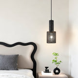 Elora Grove Travertine Pendant Light, detail view 3