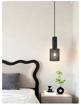 Elora Grove Travertine Pendant Light, detail view 6