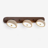 Elora Mist Travertine Wall Light, detail view 6