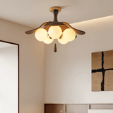 Ember Moon Wood Ceiling Light, detail view 2