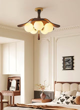 Ember Moon Wood Ceiling Light, detail view 3