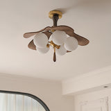 Ember Moon Wood Ceiling Light, detail view 6