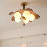 Ember Moon Wood Ceiling Light, detail view 7