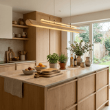 Ember Pine Wood Pendant Light, detail view 5