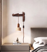 Ember Stone Travertine Wall Light, detail view 13