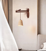 Ember Stone Travertine Wall Light, detail view 18