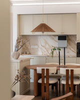 Evara Cloud Fabric Pendant Light, detail view 15