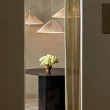 Evara Cloud Fabric Pendant Light, detail view 17
