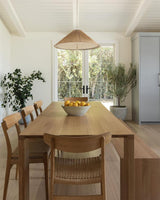 Evara Cloud Fabric Pendant Light, detail view 18