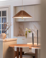 Evara Cloud Fabric Pendant Light, detail view 22