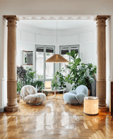 Evara Cloud Fabric Pendant Light, detail view 30