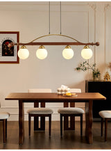 Evara Quartz Glass Chandelier, detail view 2