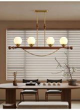 Evara Quartz Glass Chandelier, detail view 3