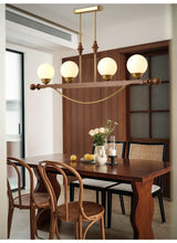 Evara Quartz Glass Chandelier, detail view 7