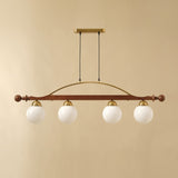 Evara Quartz Glass Chandelier, detail view 8