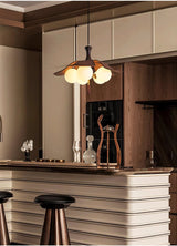 Evara Vale Wood Pendant Light, detail view 5