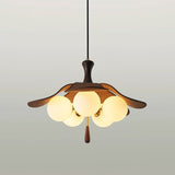 Evara Vale Wood Pendant Light, detail view 6