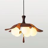 Evara Vale Wood Pendant Light, detail view 8