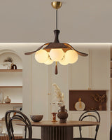 Evara Vale Wood Pendant Light, detail view 10