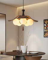 Evara Vale Wood Pendant Light, detail view 11