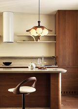 Evara Vale Wood Pendant Light, detail view 12