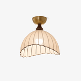 Faron Rain Wood Ceiling Light by Maison Velume