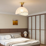 Faron Rain Wood Ceiling Light, detail view 2
