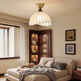 Faron Rain Wood Ceiling Light, detail view 5