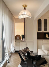 Faron Rain Wood Ceiling Light, detail view 11