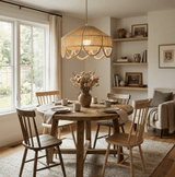 Flora Field Wood Pendant Light, detail view 3