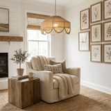 Flora Field Wood Pendant Light, detail view 4