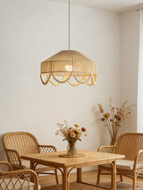 Flora Field Wood Pendant Light, detail view 7