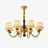 Flora Moon Wood Chandelier by Maison Velume