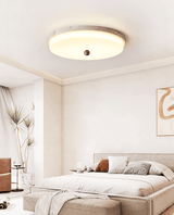 Flora Prism Travertine Ceiling Light, detail view 4