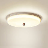Flora Prism Travertine Ceiling Light, detail view 5