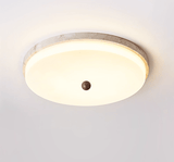 Flora Prism Travertine Ceiling Light, detail view 10