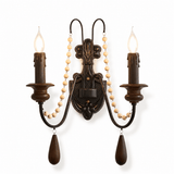 Galen Line Wood Wall Light, detail view 5