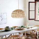 Galen Reed Rattan Pendant Light, detail view 4