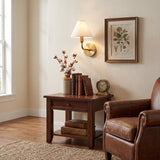 Galen Terra Brass Wall Light, detail view 3