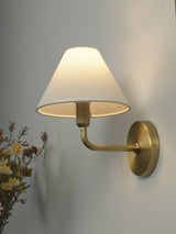 Galen Terra Brass Wall Light, detail view 12