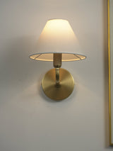 Galen Terra Brass Wall Light, detail view 13