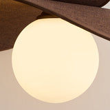 Haven Frost Glass Pendant Light, detail view 8