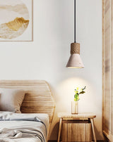 Haven Iris Travertine Pendant Light, detail view 5
