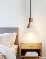 Haven Iris Travertine Pendant Light, detail view 6