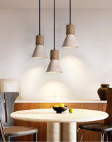 Haven Iris Travertine Pendant Light, detail view 16