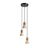 Haven Iris Travertine Pendant Light, detail view 21