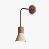 Ilan Bay Travertine Wall Light by Maison Velume