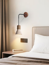 Ilan Bay Travertine Wall Light, detail view 11