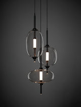 Ilan Dawn Glass Pendant Light, detail view 4