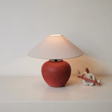 Jora Wave Fabric Table Lamp, detail view 3